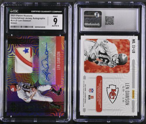 Len Dawson [Green] #IJ-LD
