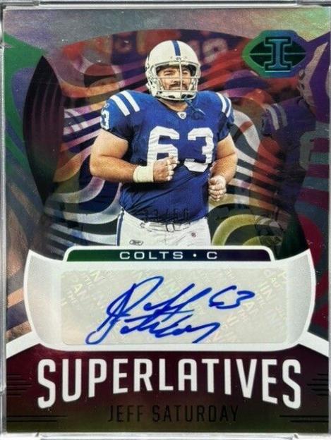 Jeff Saturday [Green] #SU-16