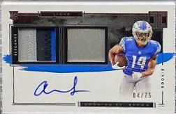Amon Ra St. Brown [Helmet, Patch Autograph] #134