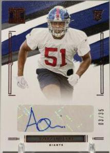 Azeez Ojulari [Gold Autograph] #165