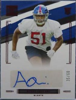 Azeez Ojulari [Red Autograph] #165