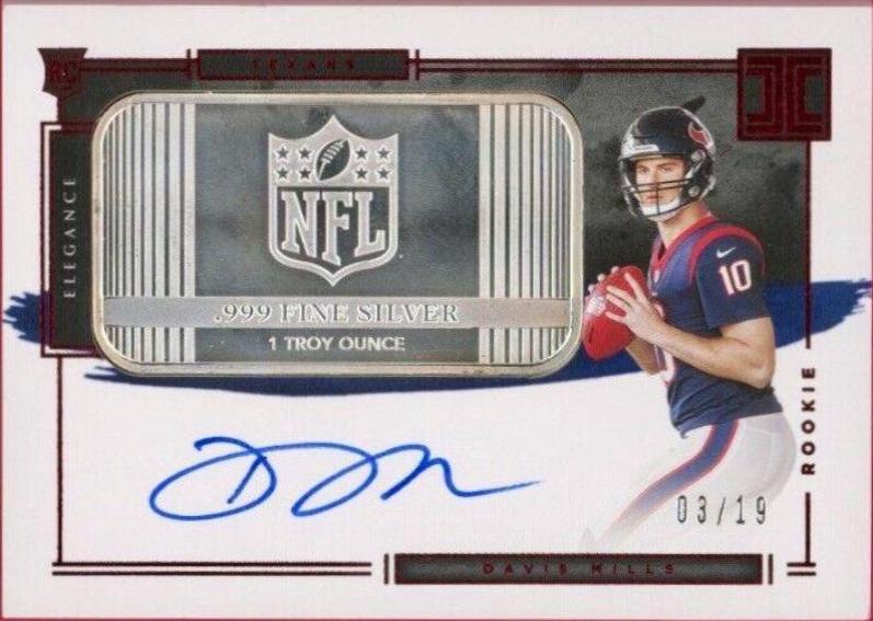 Davis Mills [Silver Autograph] #123