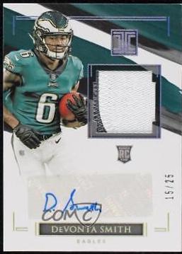 DeVonta Smith [Silver Autograph] #111
