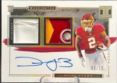 Dyami Brown [Helmet, Patch Autograph Glove] #128