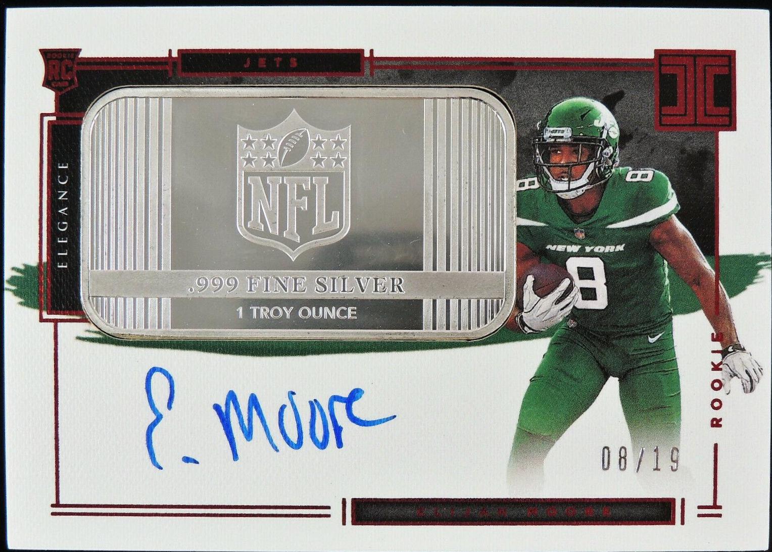 Elijah Moore [Silver Autograph] #121