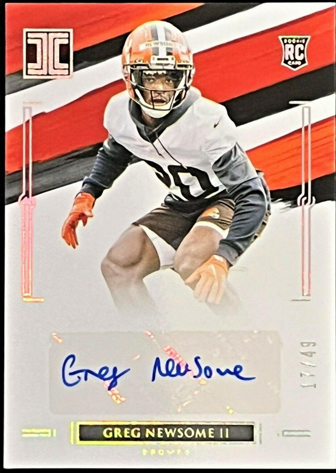 Greg Newsome II [Silver Autograph] #151