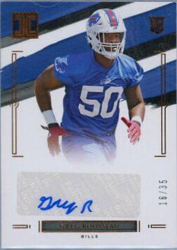 Greg Rousseau [Bronze Autograph] #154