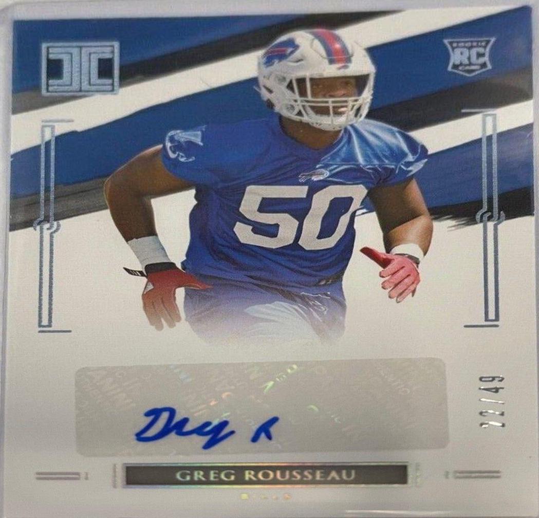 Greg Rousseau [Silver Autograph] #154