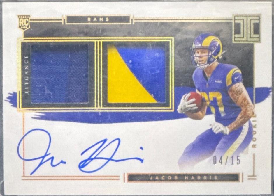 Jacob Harris [Helmet, Patch Autograph Glove] #142