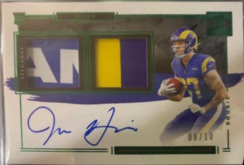 Jacob Harris [Helmet, Patch Autograph Team Logo] #142