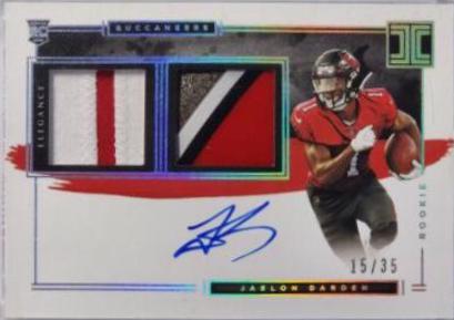 Jaelon Darden [Helmet, Patch Autograph Football] #138