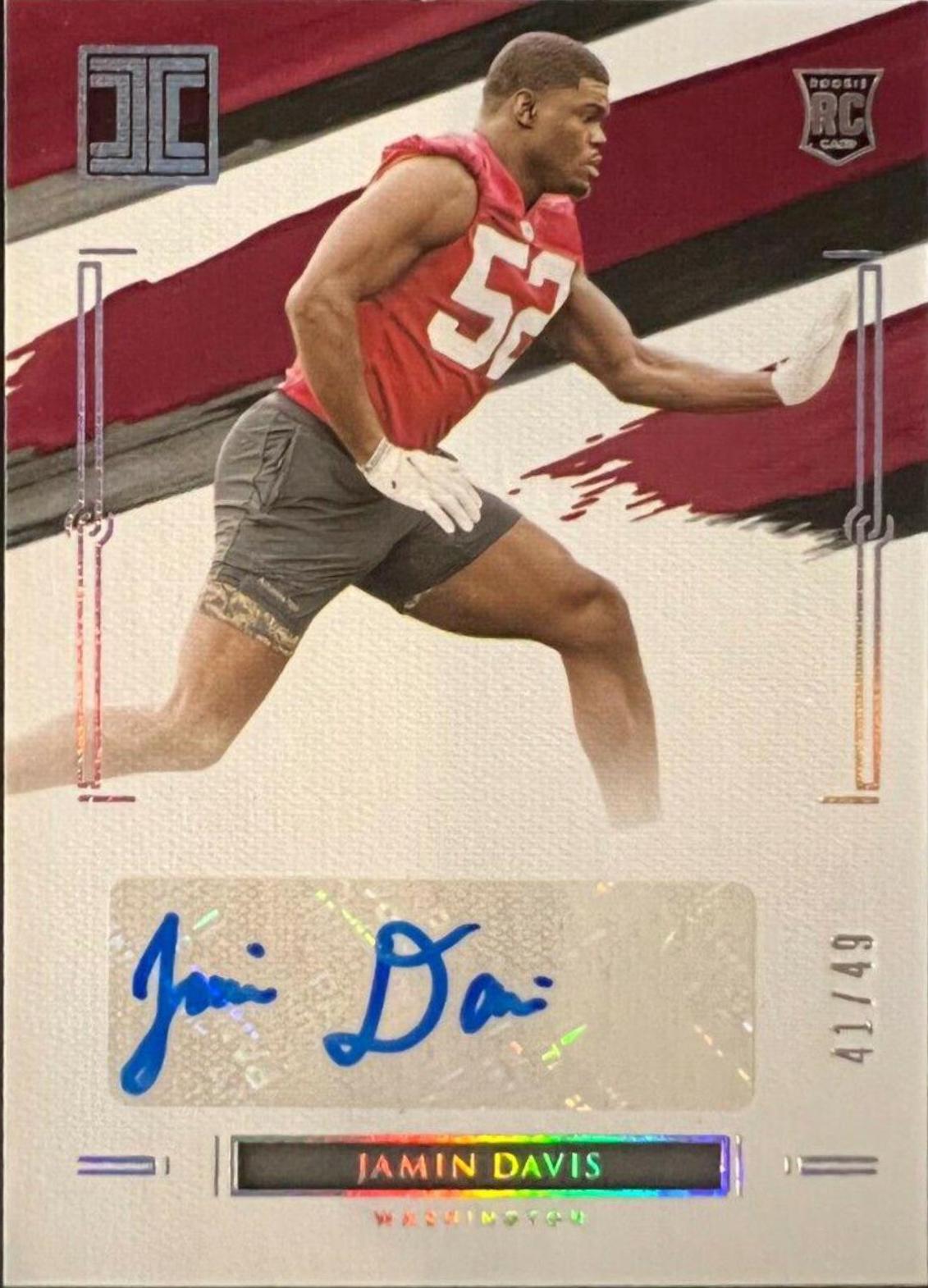 Jamin Davis [Autograph] #148