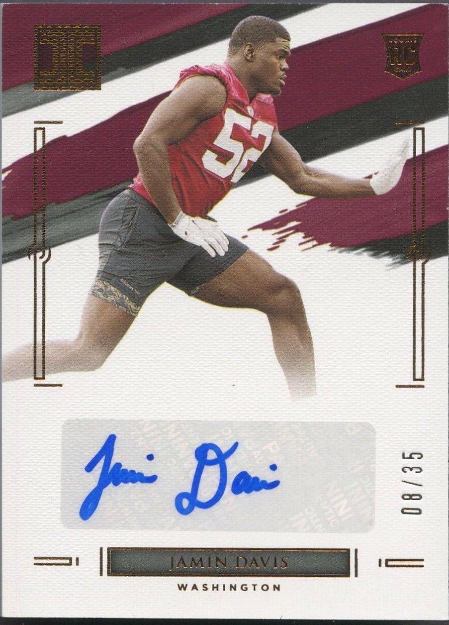Jamin Davis [Bronze Autograph] #148