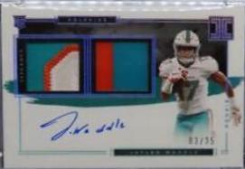 Jaylen Waddle [Helmet, Patch Autograph Nameplate] #113
