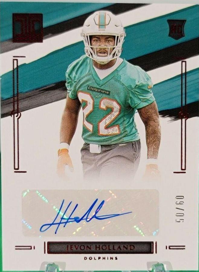 Jevon Holland [Red Autograph] #158
