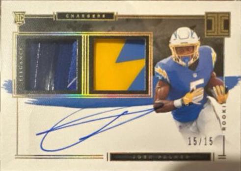 Josh Palmer [Helmet, Patch Autograph Glove] #127