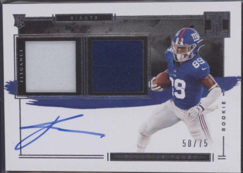 Kadarius Toney [Helmet, Patch Autograph Football] #114