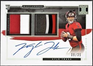 Kyle Trask [Helmet, Patch Autograph Nameplate] #107