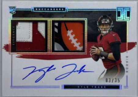 Kyle Trask [Helmet, Patch Autograph] #107