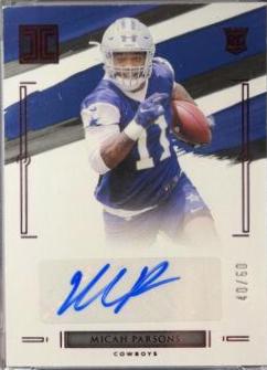 Micah Parsons [Red Autograph] #145