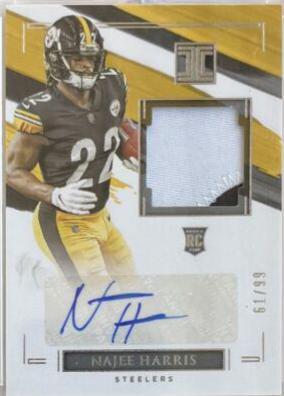 Najee Harris [Helmet, Patch Autograph Football] #109