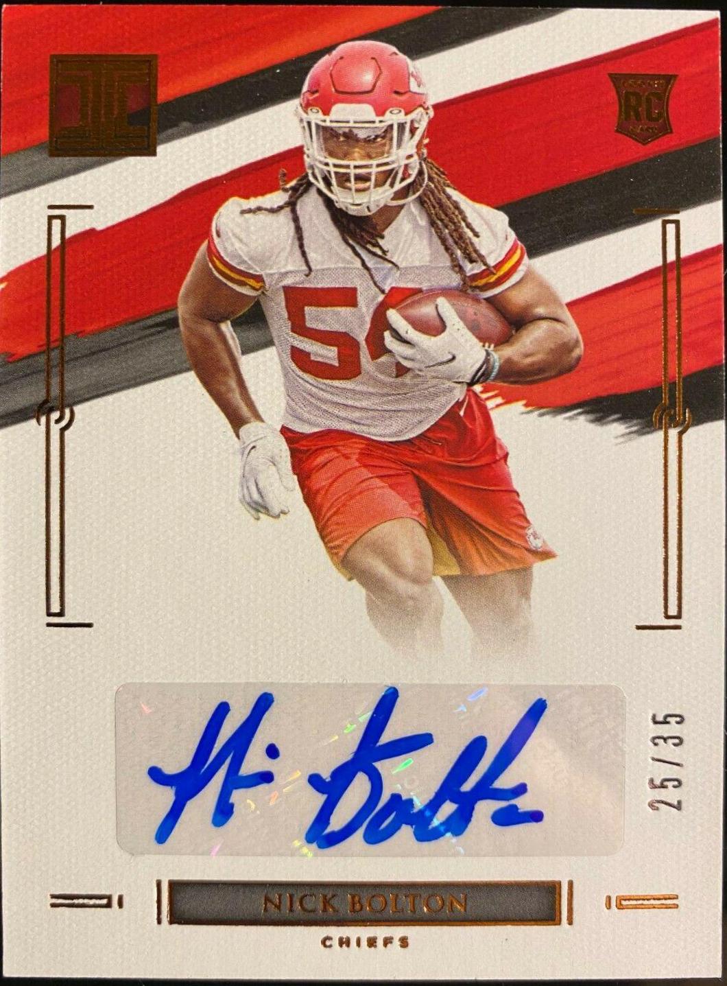 Nick Bolton [Bronze Autograph] #167