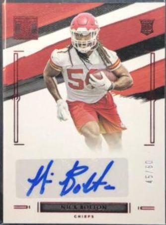 Nick Bolton [Red Autograph] #167