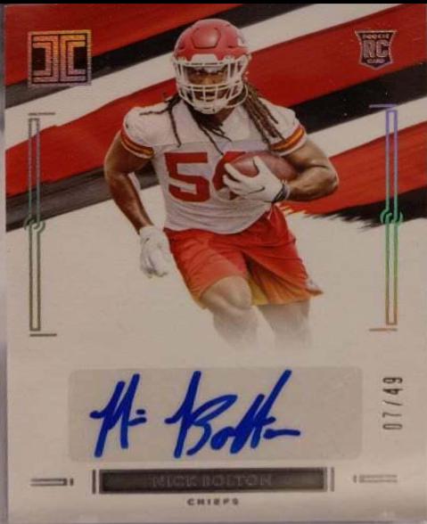 Nick Bolton [Silver Autograph] #167