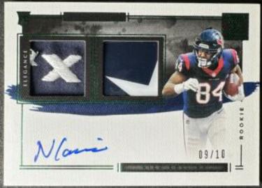 Nico Collins [Helmet, Patch Autograph Team Logo] #130