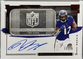Rashod Bateman [Silver Autograph] #115