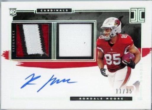Rondale Moore [Helmet, Patch Autograph Nameplate] #120