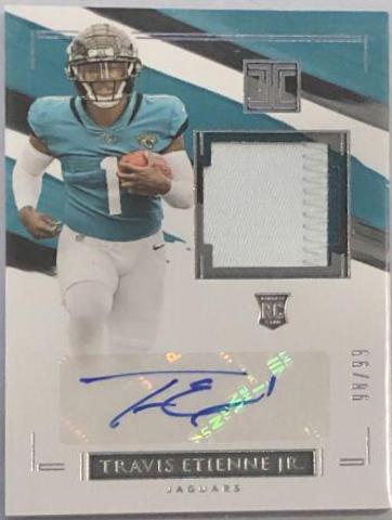 Travis Etienne Jr. [Helmet, Patch Autograph] #108