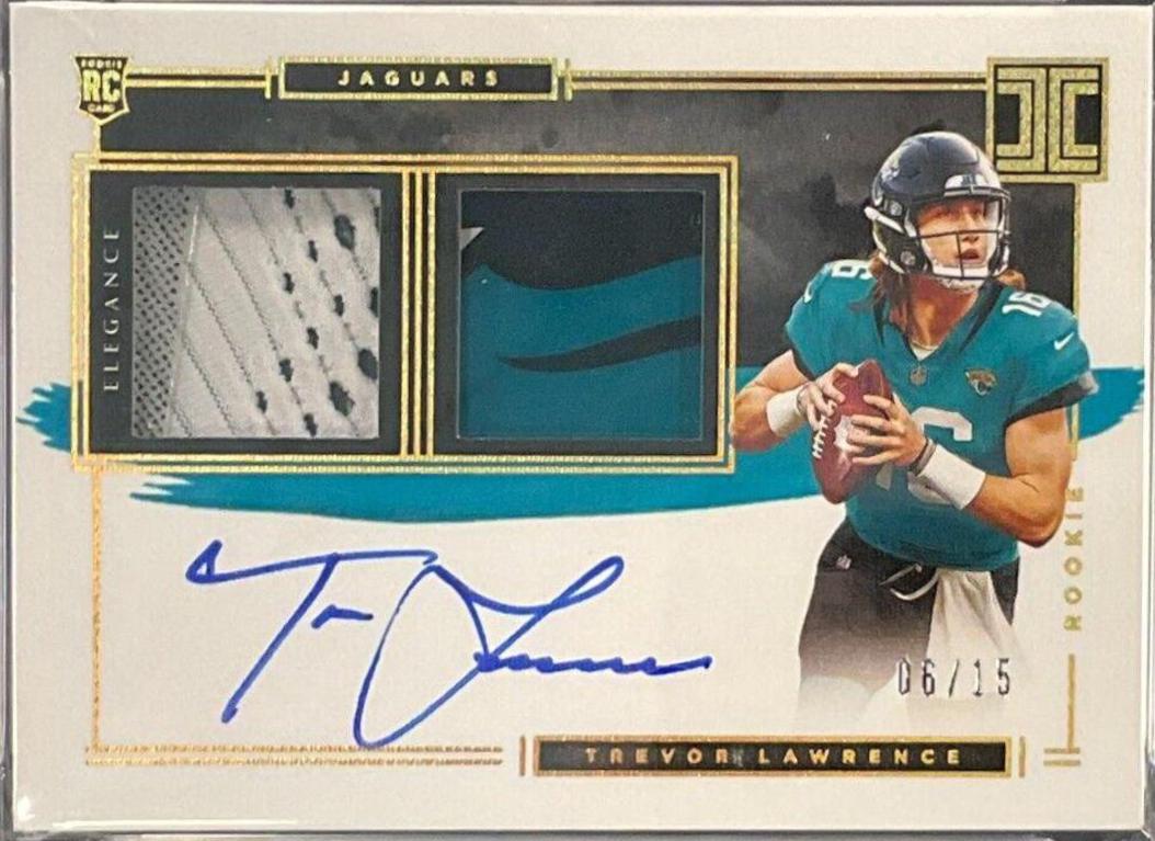 Trevor Lawrence [Helmet, Patch Autograph Glove] #101