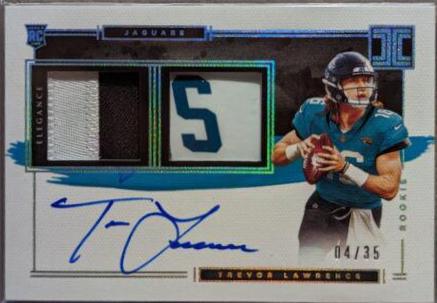 Trevor Lawrence [Helmet, Patch Autograph Nameplate] #101