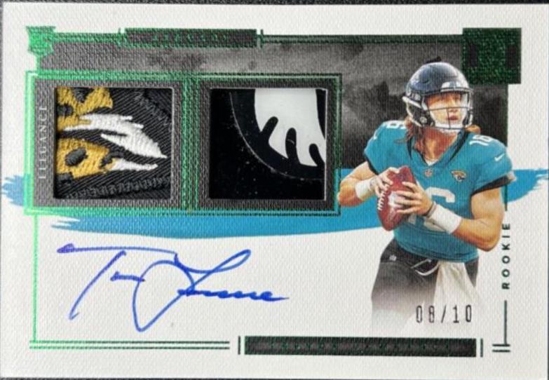 Trevor Lawrence [Helmet, Patch Autograph Team Logo] #101