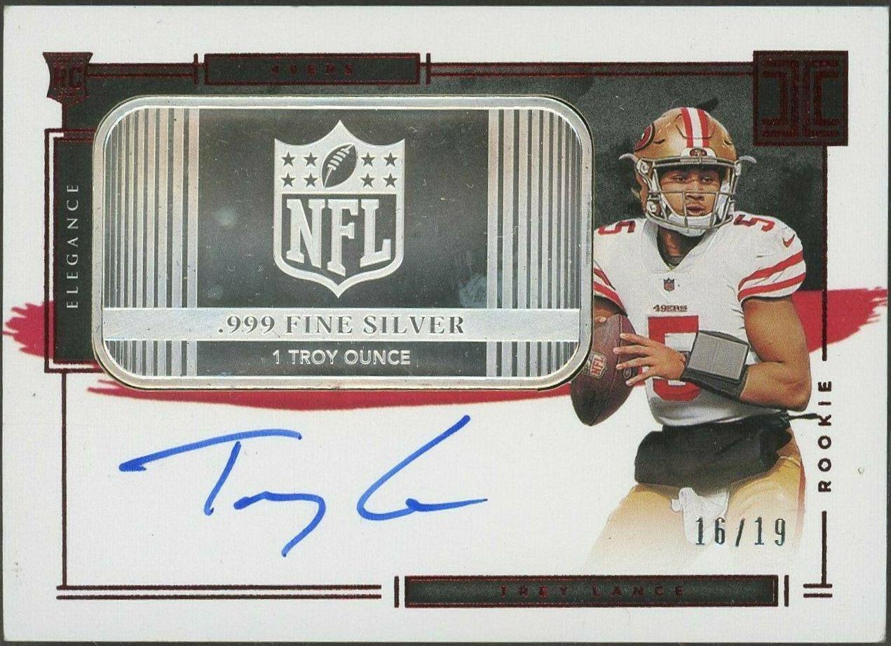 Trey Lance [Silver Autograph] #104