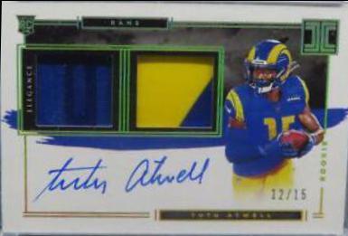 Tutu Atwell [Helmet, Patch Autograph Glove] #122
