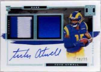 Tutu Atwell [Helmet, Patch Autograph Nameplate] #122