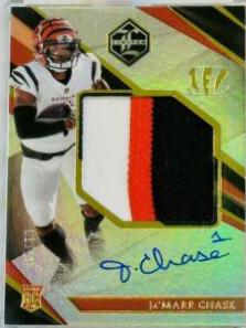 Ja'Marr Chase [Patch Autograph Holographic Spotlight] #149