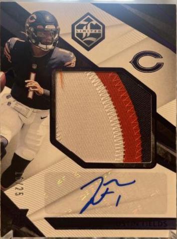 Justin Fields [Patch Autograph Amethyst Spotlight] #146