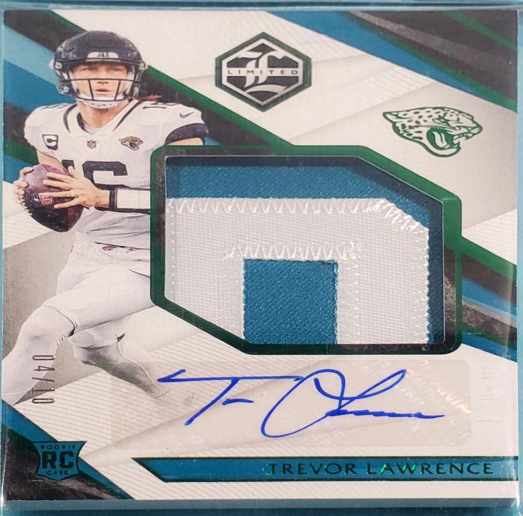 Trevor Lawrence [Patch Autograph Emerald Spotlight] #143