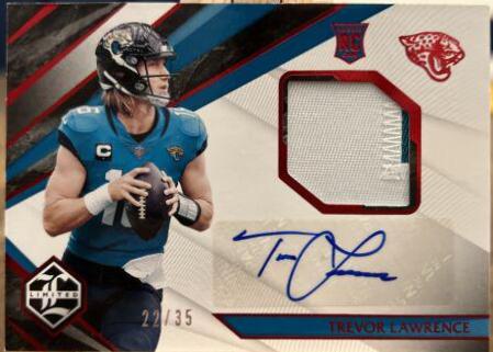 Trevor Lawrence [Patch Autograph Ruby Spotlight] #143