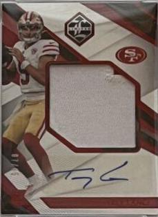 Trey Lance [Patch Autograph Ruby Spotlight] #145
