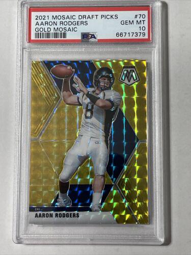 Aaron Rodgers [Gold Mosaic] #70