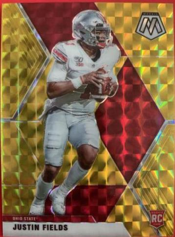 Justin Fields [Gold Mosaic] #8
