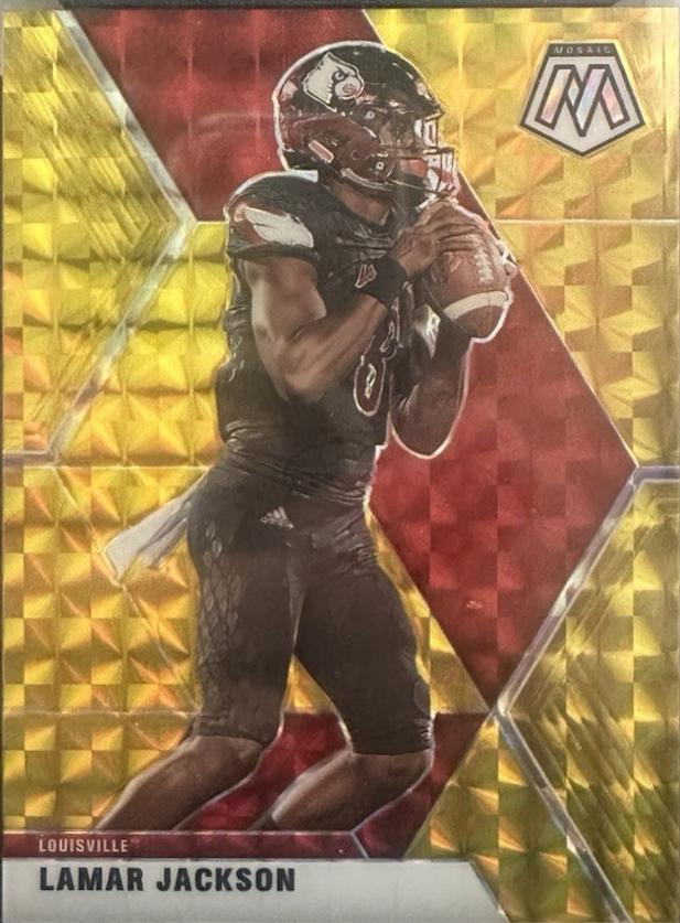 Lamar Jackson [Gold Mosaic] #78