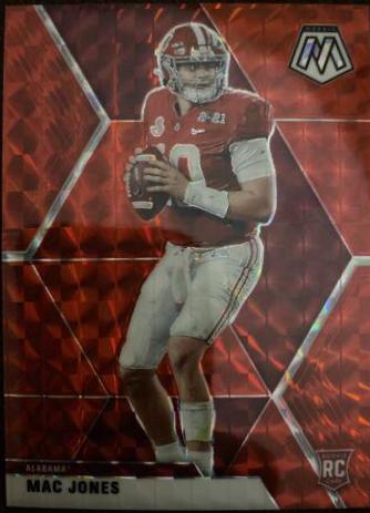 Mac Jones [Red Mosaic] #1