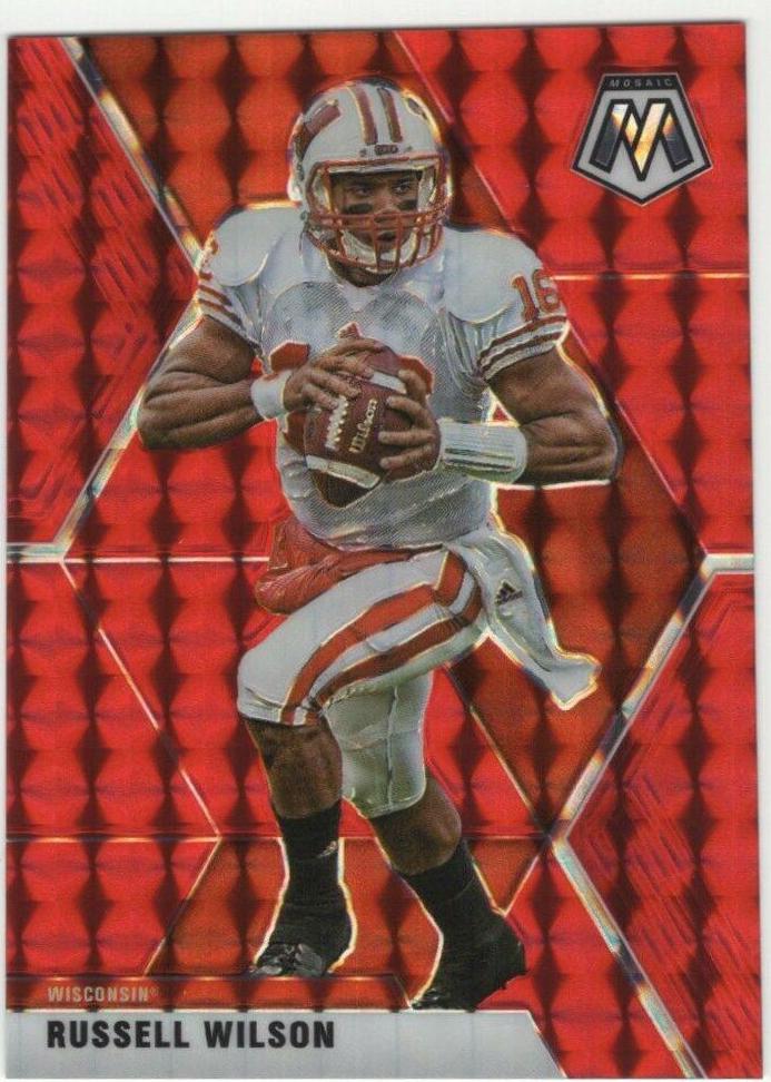 Russell Wilson [Red Mosaic] #68