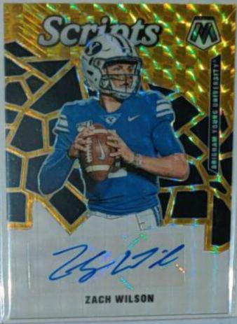 Zach Wilson [Gold] #SM-ZW