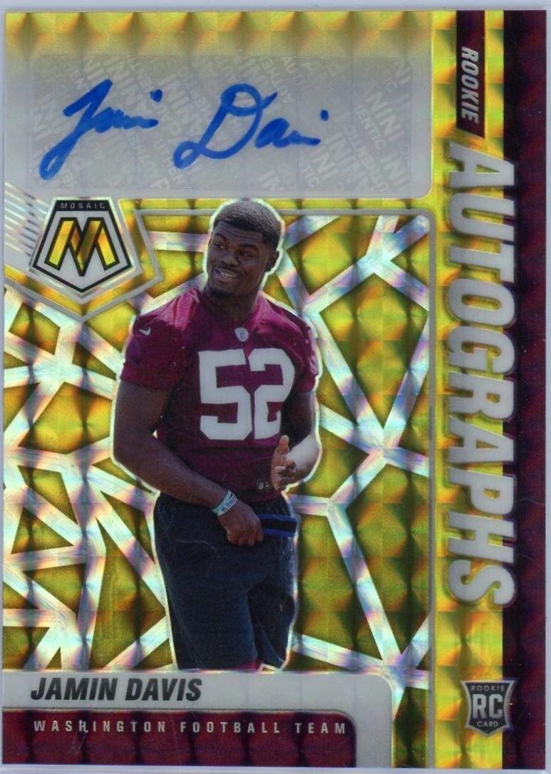 Jamin Davis [Gold] #RA-54